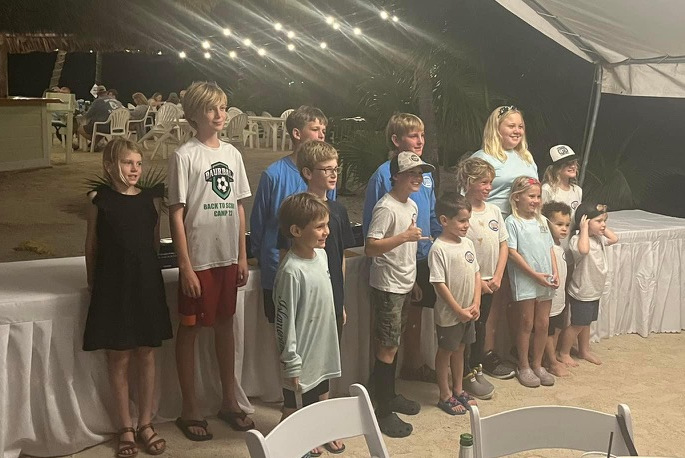 2024 Keys Kids Sailfish Tournament winners